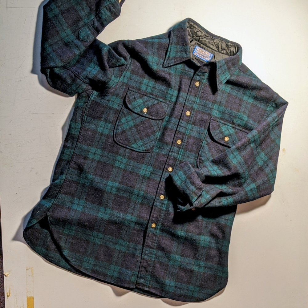 Vintage Pendleton Plaid Wool Shirt